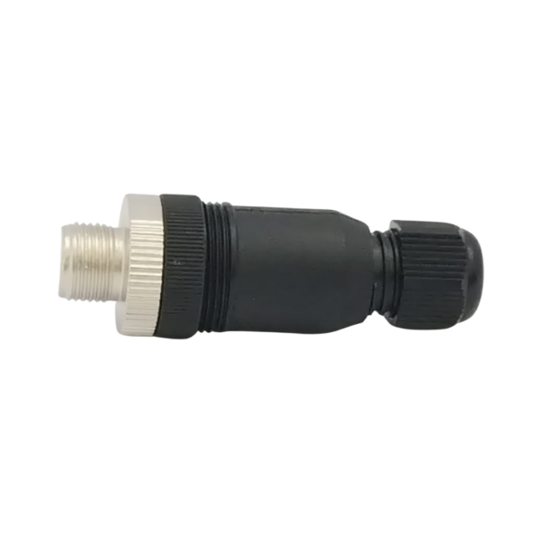 Conector Macho M12 Armable 5 Pines Recto