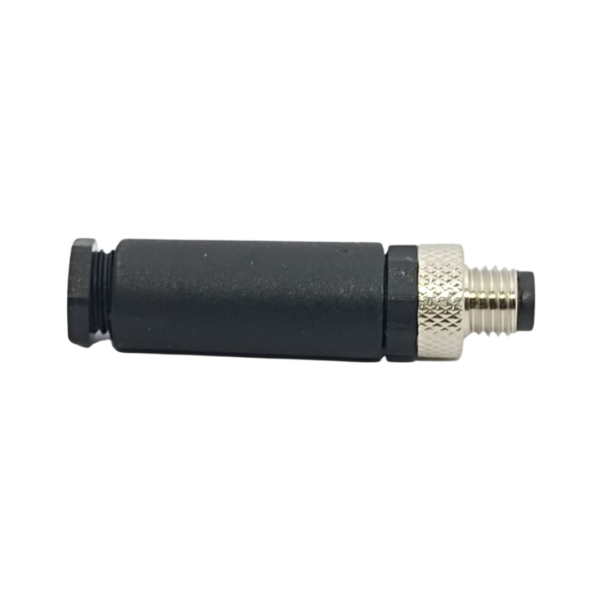 Conector M8 Cableable en Campo 3 Polos Recto Macho