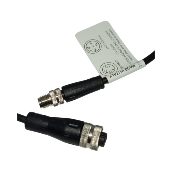 Cable M8 Macho 3P / M12 H 2M - Imagen 4