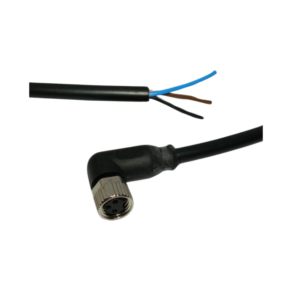 Cable M8 Codo 3H 2M - Imagen 3