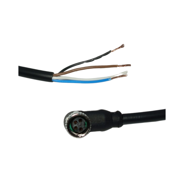 Cable M8 Codo 4H 5M - Imagen 3