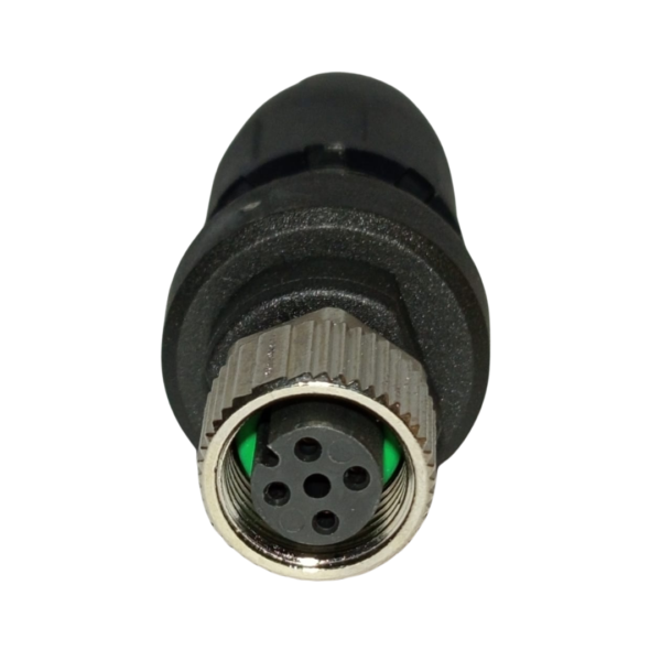 Conector Hembra M12 4 Pines Plástico - Imagen 2